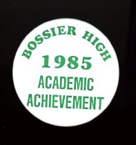 Bossier High School Button